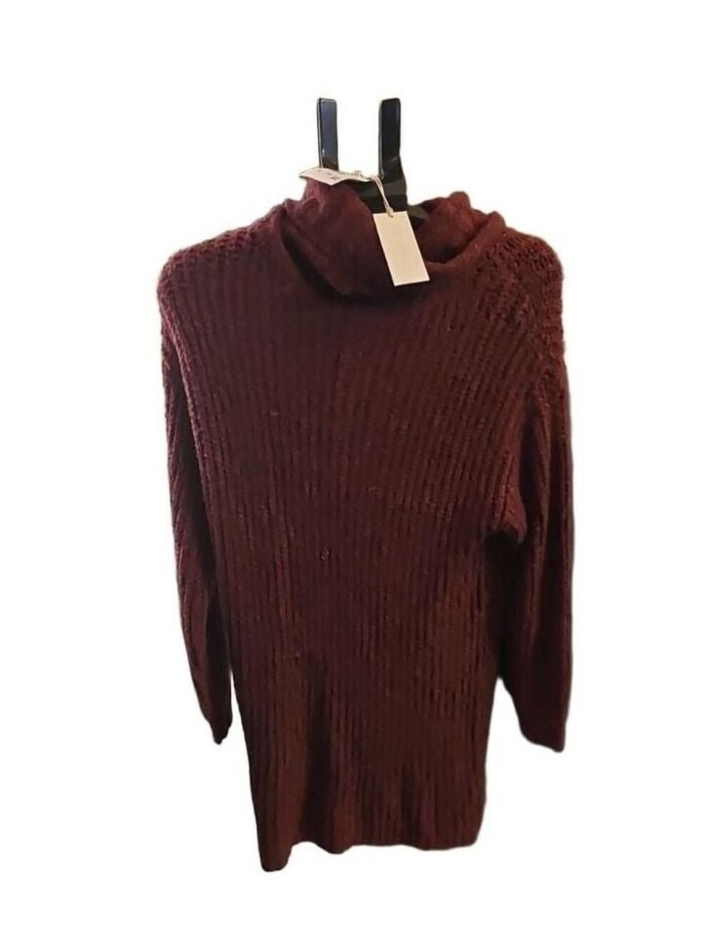 Z Supply Cassie Cowl Neck Knit Tunic Sweater Dress Size XS